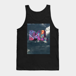 Desperate4Likes short logo clouds Tank Top